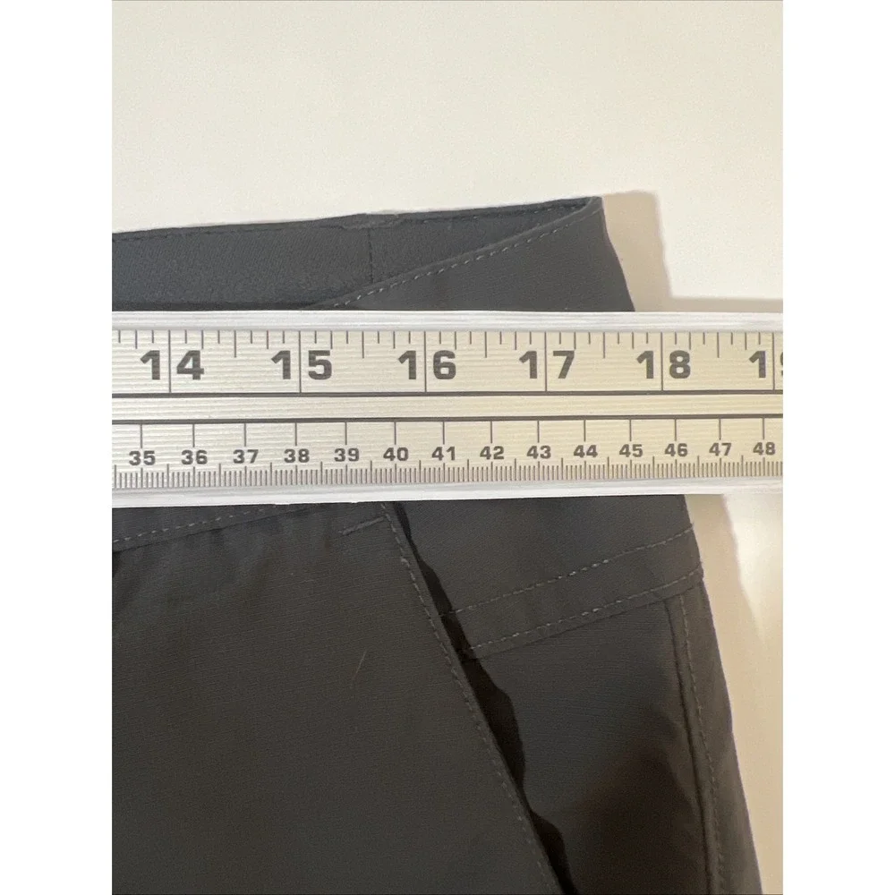 The North Face Pants Mens 36 Gray Convertible Hiking‎ Outdoors Nylon Ripstop